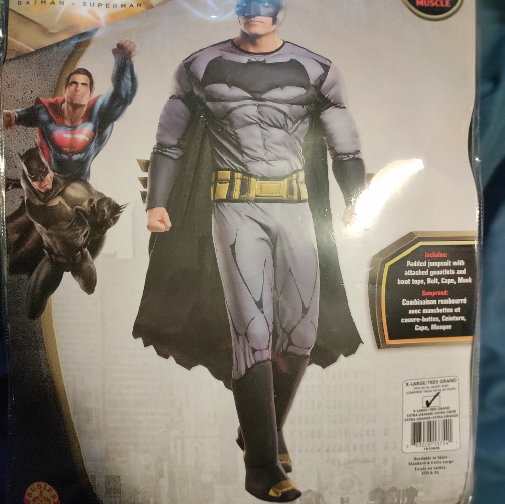 Batman costume MEN'S XL